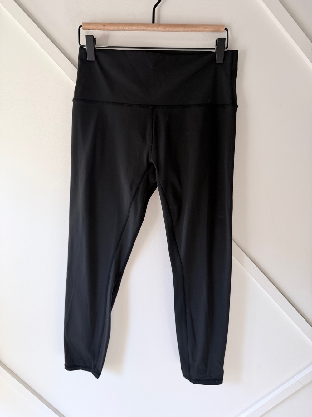 Varley Cropped Leggings Black Medium  Pilates Athleisure Yoga
